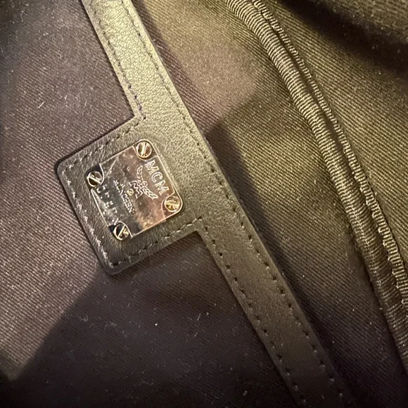 MCM Leather Embossed Belt bag - Picture 3 of 5